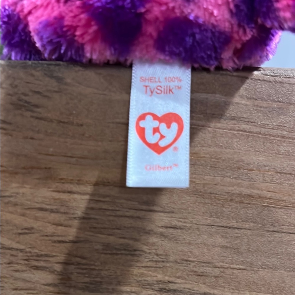 Ty Beanie Boos - Gilbert the Giraffe (Glitter Eyes) - Picture 7 of 10